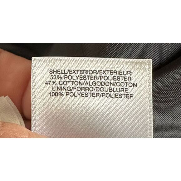 Anne Klein Women’s Black/Cinnamon Mandarin Collar Jacket Size 8 - Picture 11 of 15